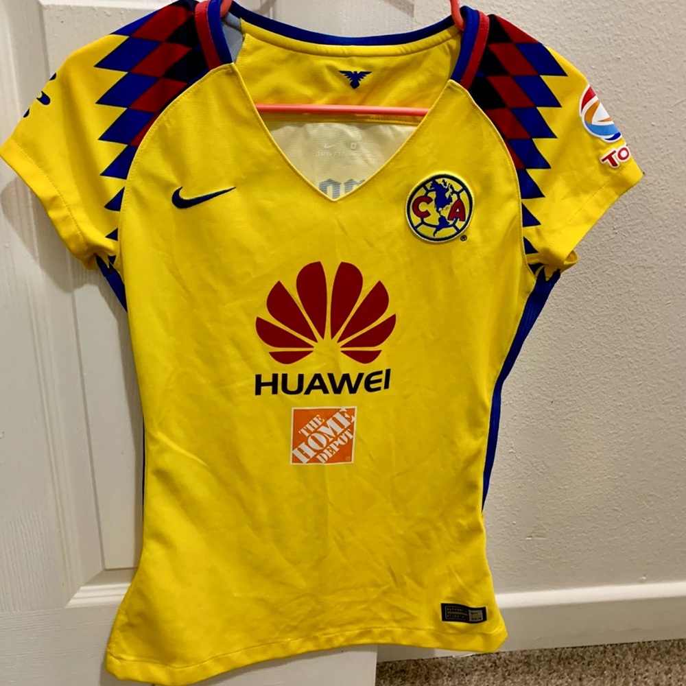Club América Yellow Soccer Jersey
